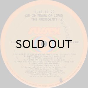 画像3: THE PRESIDENTS / 5-10-15-20-25-30 YEARS OF LOVE (3)