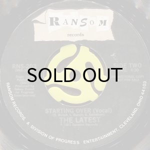 画像2: THE LATEST / STARTING OVER (45's) (2)