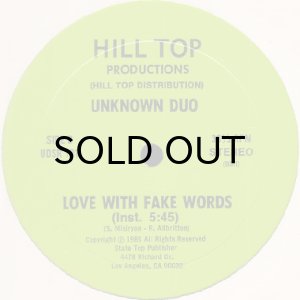 画像2: UNKNOWN DUO / LOVE WITH FAKE WORDS (2)