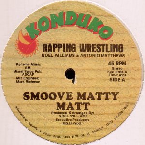 画像1: SMOOVE MATTY MATT / RAPPING WRESTLING (1)