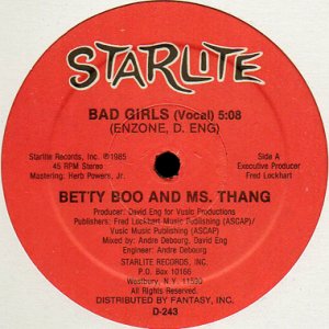 画像1: BETTY BOO AND MS. THANG / BAD GIRLS (1)