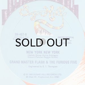 画像2: GRANDMASTER FLASH & THE FURIOUS FIVE / NEW YORK NEW YORK (2)