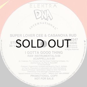 画像3: SUPER LOVER CEE & CASANOVA RUD / I GOTTA GOOD THING (REMIX) (3)