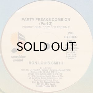 画像2: RON LOUIS SMITH / PARTY FREAKS COME ON (2)