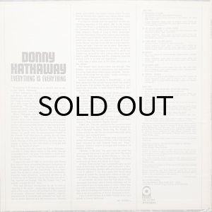 画像2: DONNY HATHAWAY / EVERYTHING IS EVERYTHING (2)