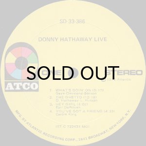 画像3: DONNY HATHAWAY / LIVE (VG) (3)