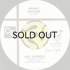 画像1: JOE FARRELL / PENNY ARCADE (45's) (1)