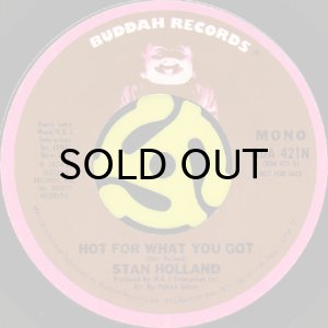 画像2: STAN HOLLAND / HOT FOR WHAT YOU GOT (45's) (2)