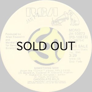 画像2: CHOCOLATE MILK / SOMETHING NEW (45's) (2)