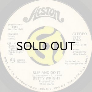 画像2: BETTY WRIGHT / SLIP AND DO IT (45's) (2)