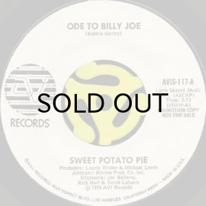 画像1: SWEET POTATO PIE / ODE TO BILLY JOE b/w TAKE IT FOR WHAT IT'S WORTH (45's) (1)