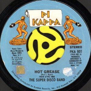 画像1: THE SUPER DISCO BAND / HOT GREASE b/w A SONG FOR YOU (45's) (1)