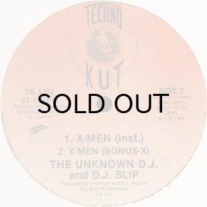画像2: THE UNKNOWN D.J. & D.J. SLIP / X-MEN (2)