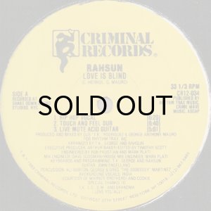 画像2: RAHSUN / LOVE IS BLIND (2)