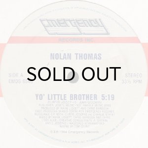 画像1: NOLAN THOMAS / YO' LITTLE BROTHER (12) (1)