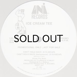 画像2: ICE CREAM TEE / CAN'T HOLD BACK (12) (PROMO) (2)