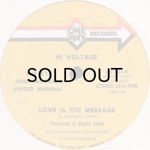 画像2: HI VOLTAGE / LOVE IS THE MESSAGE (2)