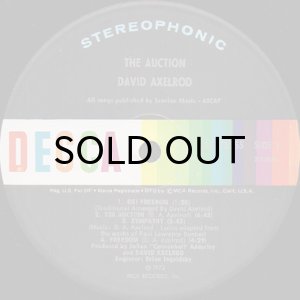 画像3: DAVID AXELROD / THE AUCTION (3)