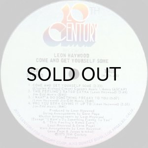 画像3: LEON HAYWOOD / COME AND GET YOURSELF SOME (3)