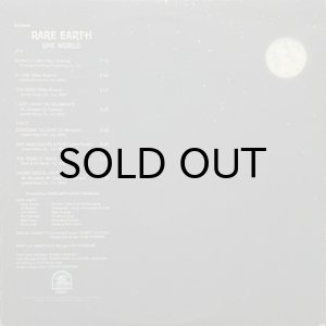 画像2: RARE EARTH / ONE WORLD (2)