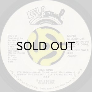 画像2: GAZ / SING SING (45's) (2)