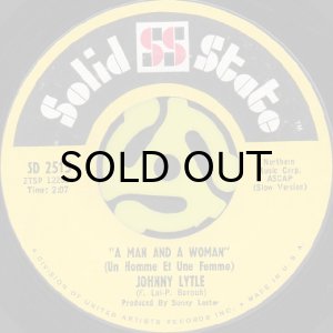画像2: JOHNNY LYTLE / A MAN AND A WOMAN (45's) (2)