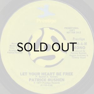画像2: PATRICE RUSHEN / LET YOUR HEART BE FREE (45's) (2)