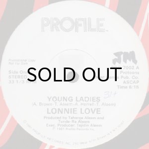 画像1: LONNIE LOVE / YOUNG LADIES (1)