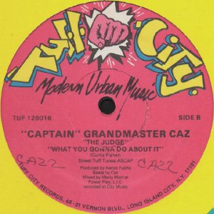 画像2: "CAPTAIN" GRANDMASTER CAZ / COUNT BASEY b/w THE JUDGE (2)