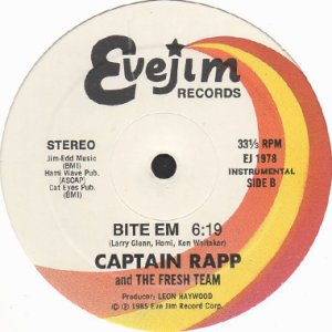 画像2: CAPTAIN RAPP AND THE FRESH TEAM / BITE EM (2)