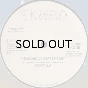 画像2: OBATALA / I'LL REMEMBER APRIL b/w SHADES OF SEPTEMBER (2)
