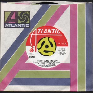 画像3: EDDIE HARRIS / I NEED SOME MONEY (45's) (PROMO) (3)