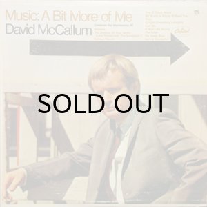 画像1: DAVID McCALLUM / MUSIC: A BIT MORE OF ME (1)