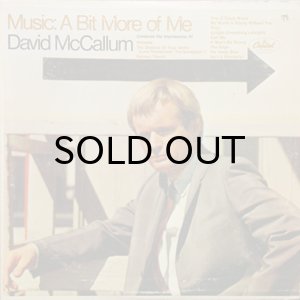 画像1: DAVID McCALLUM / MUSIC: A BIT MORE OF ME (1)