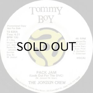 画像1: THE JONZUN CREW / PACK JAM (LOOK OUT FOR THE OVC) (45's) (WHITE PROMO) (1)