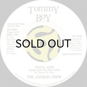 画像2: THE JONZUN CREW / PACK JAM (LOOK OUT FOR THE OVC) (45's) (WHITE PROMO) (2)