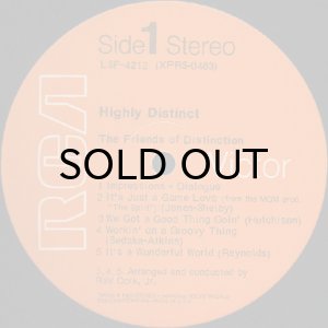 画像3: THE FRIENDS OF DISTINCTION / HIGHLY DISTINCT (3)