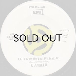 画像2: D'ANGELO feat. AZ / LADY (45's) (2)
