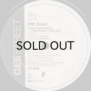 画像3: P.M. DAWN / REALITY USED TO BE A FRIEND MINE b/w COMATOSE (45's) (3)