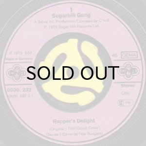 画像3: SUGARHILL GANG / RAPPER'S DELIGHT (45's) (GER) (3)