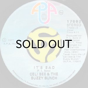 画像2: CELI BEE & THE BUZZY BUNCH / ONE LOVE b/w IT'S SAD (45's) (2)