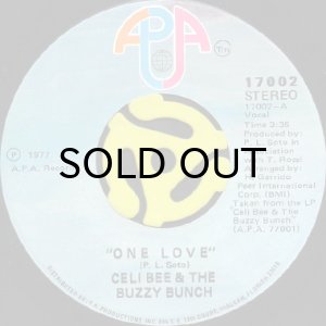 画像1: CELI BEE & THE BUZZY BUNCH / ONE LOVE b/w IT'S SAD (45's) (1)