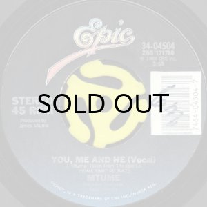 画像1: MTUME / YOU, ME AND HE (45's) (1)