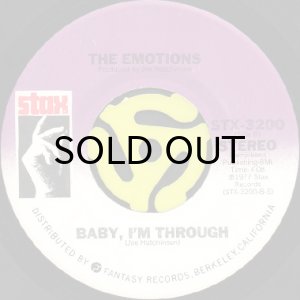 画像2: THE EMOTIONS / SHOUTING OUT LOVE b/w BABY, I'M THROUGH (45's) (2)