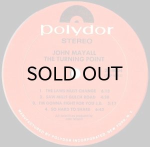画像3: JOHN MAYALL / THE TURNING POINT (3)