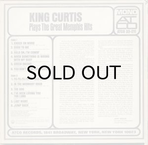 画像2: KING CURTIS / PLAYS THE GREAT MEMPHIS HITS (2)