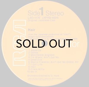 画像3: O.S.T. (GALT MAC DERMOT) / HAIR (JAPANESE CAST RECORDING) (3)