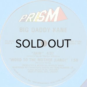 画像1: BIG DADDY KANE / RAW b/w WORD TO THE MOTHER (LAND) (1)