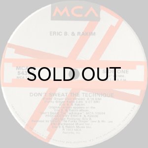 画像3: ERIC B. & RAKIM / DON'T SWEAT THE TECHNIQUE (3)