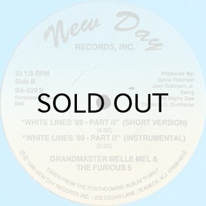 画像2: GRANDMASTER MELLE MEL & THE FURIOUS 5 / WHITE LINES '89 PART II (2)
